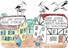 Cartoon: Babys (small) by Jan Tomaschoff tagged geburtenrückgang,störche,demografie