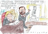 Cartoon: Bescheidenheit (small) by Jan Tomaschoff tagged trump,vance,usa,freiheit,bescheidenheit,überheblichkeit