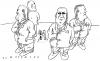 Cartoon: Bodyguards (small) by Jan Tomaschoff tagged bodyguards natur klimawandel waldsterben regenwald