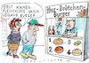 Cartoon: Burger (small) by Jan Tomaschoff tagged ernäherung,gesundheit,fleisch