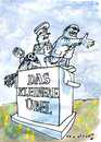 Cartoon: Das kleinere Überl (small) by Jan Tomaschoff tagged diktatoren,gescheiterter,staat