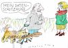 Cartoon: Datenschutz (small) by Jan Tomaschoff tagged pc,internet,datenschutz