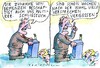 Cartoon: Demenz (small) by Jan Tomaschoff tagged wahlversprechen,demenz