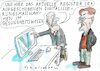 Cartoon: digital (small) by Jan Tomaschoff tagged gesundheitswesen,digitalisierung,lauterbach