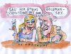 Cartoon: Dirty Talking (small) by Jan Tomaschoff tagged goldman,sachs,banken