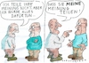 Cartoon: Diskurs (small) by Jan Tomaschoff tagged diskurs,toleranz,spaltung