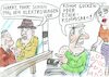 Cartoon: Elektro (small) by Jan Tomaschoff tagged elektroauto,verkehrswende