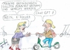 Cartoon: Elektroroller (small) by Jan Tomaschoff tagged ki,elektroroller,fortschritt