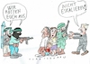 Cartoon: Eskalation (small) by Jan Tomaschoff tagged nahost,israel,hamas,terror