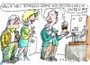 Cartoon: espresso andersrum (small) by Jan Tomaschoff tagged technik