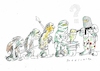 Cartoon: Evolution (small) by Jan Tomaschoff tagged terror