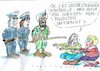 Cartoon: Exit zwei (small) by Jan Tomaschoff tagged pandemie,exit,regeln,polizei,indien
