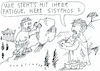 Cartoon: Fatigue (small) by Jan Tomaschoff tagged gesundheit,fatigue,long,covid