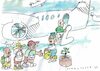 Cartoon: Flug (small) by Jan Tomaschoff tagged umwelt,fliegen