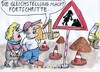 Cartoon: Gleichstellung (small) by Jan Tomaschoff tagged gleichberechtigung,gender