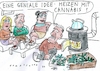Cartoon: Heizen (small) by Jan Tomaschoff tagged energie,heizung,cannabis