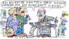 Cartoon: Hi Tech (small) by Jan Tomaschoff tagged hi,tech,equipment