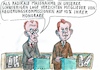 Cartoon: Honorare (small) by Jan Tomaschoff tagged klingbeil,merz,kommissionen,krise