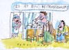 Cartoon: Hurra! (small) by Jan Tomaschoff tagged gesundheitsreform,patienten,krankenkassen,automatenmedizin,gesundheitskosten,arzt,ärzte