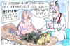 Cartoon: Ineffizient (small) by Jan Tomaschoff tagged gesundheitssystem,ärzte,kassen,krankheiten