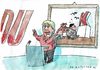 Cartoon: Kandidatin (small) by Jan Tomaschoff tagged cdu,spd