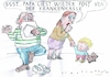 Cartoon: Krankenkasse (small) by Jan Tomaschoff tagged gesundheit,geld,kassen,warken,reform
