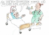 Cartoon: Leihpfleger (small) by Jan Tomaschoff tagged fachkräftemangel,quereinsteiger,gesundheitswesen,leihfirmen