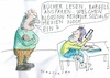 Cartoon: Medien (small) by Jan Tomaschoff tagged soziale,medien,lesen,bargeld