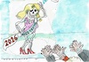 Cartoon: Miss (small) by Jan Tomaschoff tagged wetter,trockenheit,ernte,landwirtschaft
