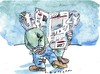 Cartoon: News (small) by Jan Tomaschoff tagged zeitungen,presse
