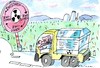 Cartoon: no (small) by Jan Tomaschoff tagged nuclear,power,energy