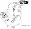 Cartoon: Nokia (small) by Jan Tomaschoff tagged nokia,mobile,handy,
