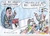 Cartoon: Obergrenze (small) by Jan Tomaschoff tagged migration,spd,obergrenze