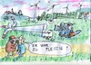 Cartoon: Öko (small) by Jan Tomaschoff tagged energiewende,windstrom