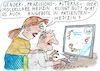 Cartoon: Patienten (small) by Jan Tomaschoff tagged gesundheit,medizin,zuwendung