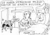 Cartoon: Pflege (small) by Jan Tomaschoff tagged krankenhazs,pflege,roboter