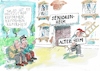 Cartoon: Reform (small) by Jan Tomaschoff tagged senioren,pflege,reformen,phrasen