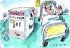 Cartoon: Reformiertes Gesundheitssystem (small) by Jan Tomaschoff tagged gesundheitsreform,patienten,krankenkassen,gesundheitskosten,arzt,ärzte