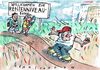 Cartoon: Rentenniveau (small) by Jan Tomaschoff tagged renten,generationen