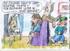 Cartoon: Rentenzukunft (small) by Jan Tomaschoff tagged rente,demographie,generationengerechtigkeit