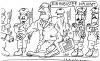 Cartoon: Robustes Mandat (small) by Jan Tomaschoff tagged diplomat,robustes,mandat,auslandseinsatz