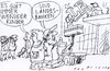 Cartoon: Rückgang (small) by Jan Tomaschoff tagged landesbanken