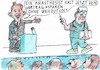 Cartoon: Schmerzlos (small) by Jan Tomaschoff tagged klingbeil,haushalt,schulden,sparen