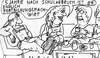 Cartoon: Schulabbrecher (small) by Jan Tomaschoff tagged schulabbrecher