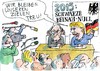 Cartoon: schwarze Null (small) by Jan Tomaschoff tagged staatsschulden,schwarze,null