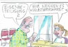 Cartoon: selbstwirksam (small) by Jan Tomaschoff tagged gesundheit,kosten,selbstbeteiligung