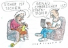 Cartoon: Sicher (small) by Jan Tomaschoff tagged sicherheit,internet,cyberangriff