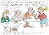 Cartoon: Spaltung (small) by Jan Tomaschoff tagged gesllschaftsspaltung,konflikte