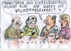 Cartoon: Transitzonen (small) by Jan Tomaschoff tagged migration,asyl