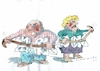 Cartoon: Verzicht (small) by Jan Tomaschoff tagged wohlstand,sparen,staatsschulden